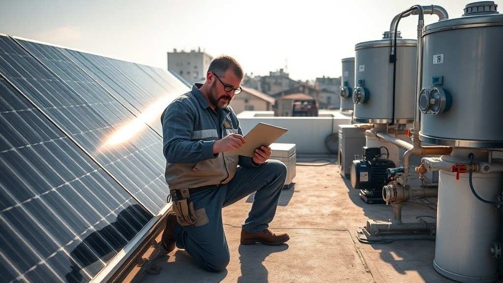 איך נראה תהליך חכם של מעבר למערכת חימום מים סולארי מנוהלת